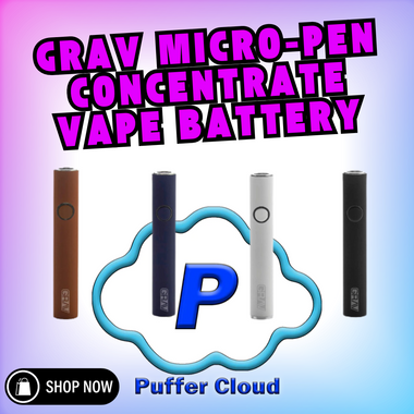 Unleash the Fun: GRAV Micro-Pen Concentrate Vape Battery - Your Ticket to Elevated Bliss!