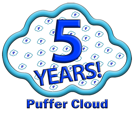 Puffer Cloud The Online Smoke Shop's 5 Year Anniversary!