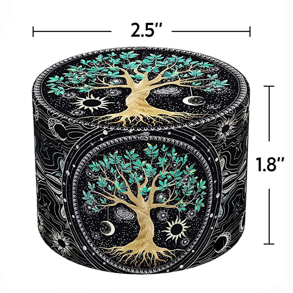 2.5 Inch Artistic Vision Grinders - 63MM 2.5 Inch 4-Piece Metal Herb Grinder - Puffer Cloud The World's Best Online Smoke Shop and Headshop