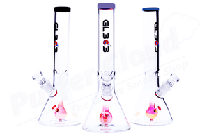 10" 3D Perc Beaker Water Pipe By Glasslab 303 - Puffer Cloud | The World's Best Online Smoke and Head Shop