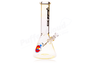12" Fumed Beaker Water Pipe By Glasslab 303 - Puffer Cloud | The World's Best Online Smoke and Head Shop