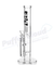 12" GRAV Straight Base Water Pipe w/ Disc Perc - Clear - Puffer Cloud | The World's Best Online Smoke and Head Shop
