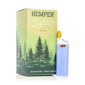 Limited Edition Bowlman Lighter Hand Pipe By HEMPER