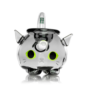 3" Black Kitty Cat Hand Pipe