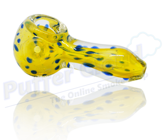 3" Fumed Speckle Spoon Hand Pipe - Puffer Cloud | The World's Best Online Smoke and Head Shop
