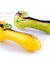 4" Sparkle Stripe Spoon Hand Pipe - Puffer Cloud | The World's Best Online Smoke and Head Shop
