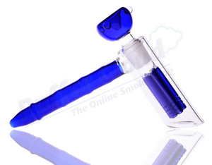 6 Arm Tree Perc Hammer Bubbler w/ 18mm Bowl - Puffer Cloud | The World's Best Online Smoke and Head Shop