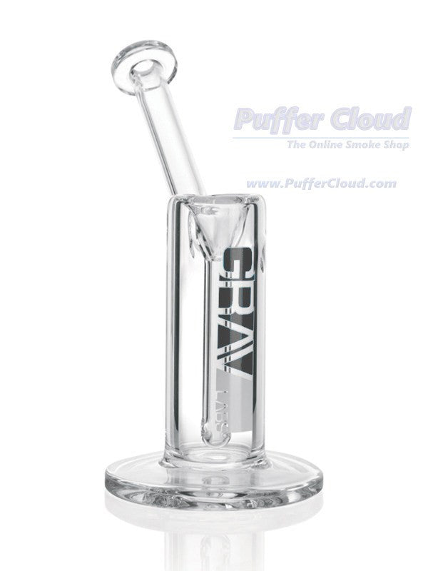 6" Grav Labs Upright Bubbler - 32mm - Puffer Cloud | The World's Best Online Smoke and Head Shop