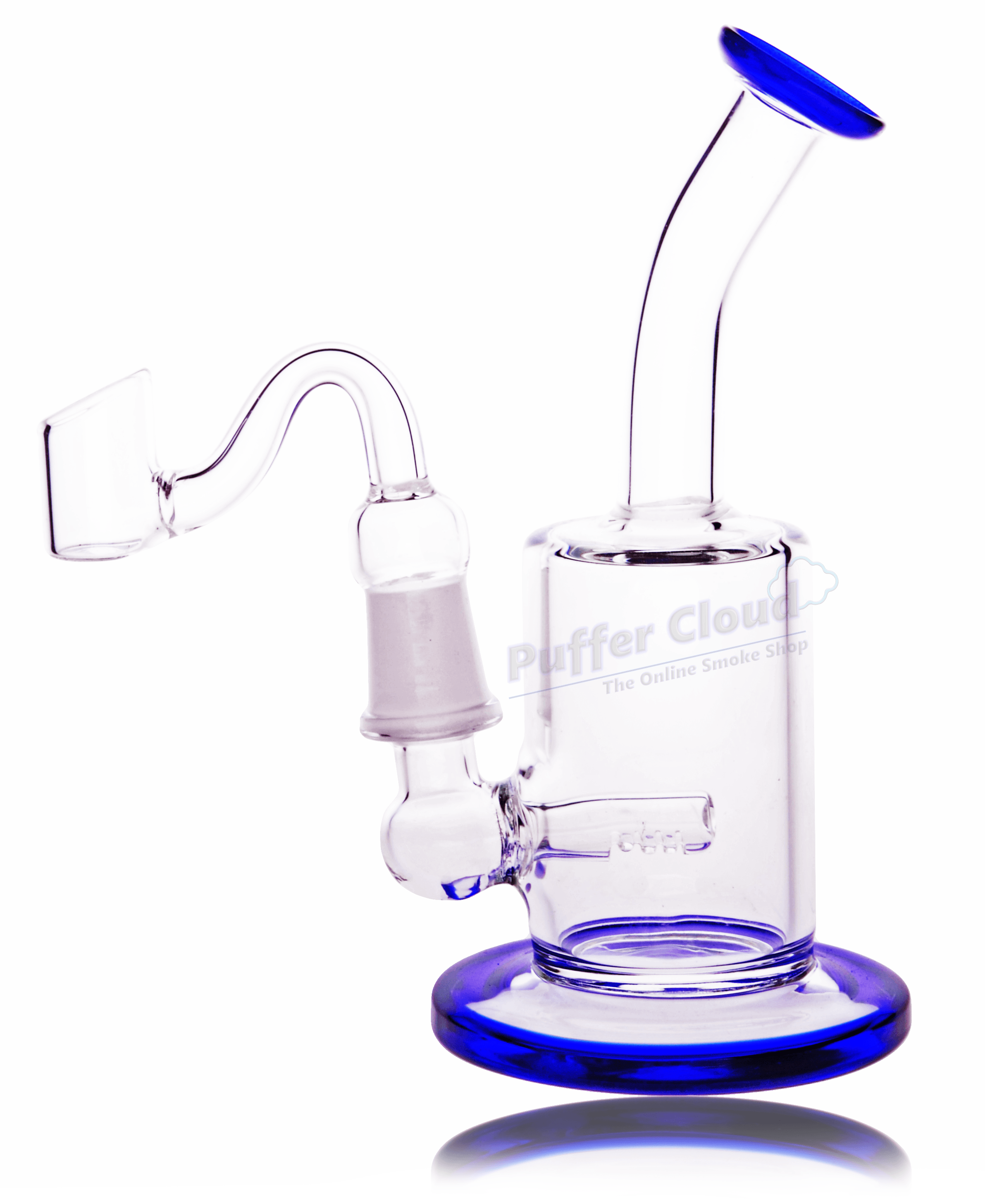6" Inline Perc Dab Rig - Puffer Cloud | The World's Best Online Smoke and Head Shop