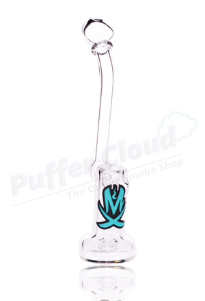 7" Mathematix Mini Sherlock Bubbler With Shower Head Downstem - Puffer Cloud | The World's Best Online Smoke and Head Shop