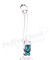 7" Mathematix Mini Sherlock Bubbler With Shower Head Downstem - Puffer Cloud | The World's Best Online Smoke and Head Shop