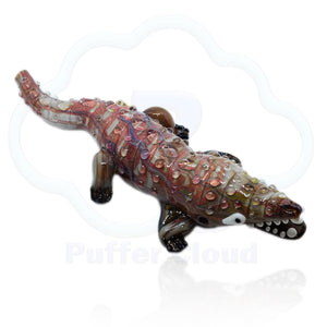 Crocodile Hand Pipe By Empire Glassworks
