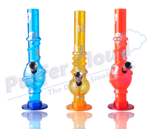 8" Mini Acrylic Water Pipe - Puffer Cloud | The World's Best Online Smoke and Head Shop