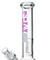 8" Grav Labs Round Base Water Pipe - Clear Glass - Puffer Cloud | The World's Best Online Smoke and Head Shop
