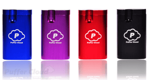 Metal Cloud Dugout w/ One Hitter Pipe - Puffer Cloud | The World's Best Online Smoke and Head Shop