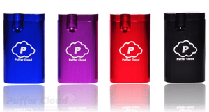 Metal Cloud Dugout w/ One Hitter Pipe - Puffer Cloud | The World's Best Online Smoke and Head Shop