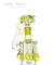 14mm Drippy Glass Bubbler - Puffer Cloud | The World's Best Online Smoke and Head Shop