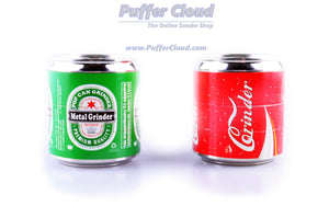 Metal Pop Can Grinder - Puffer Cloud | The World's Best Online Smoke and Head Shop