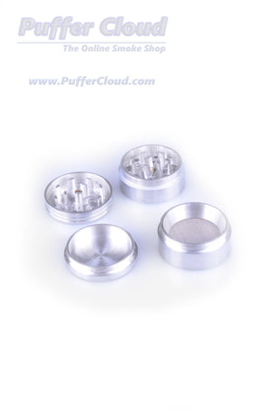 4pc Metal Grinder - 40mm - Puffer Cloud | The World's Best Online Smoke and Head Shop