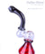 8" Sherlock Bubbler w/ Frit Design - Puffer Cloud | The World's Best Online Smoke and Head Shop