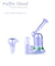 4" Mini Honeycomb Bubbler - Puffer Cloud | The World's Best Online Smoke and Head Shop