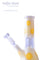 8" Glass Sunshine Water Tube w/ Dome Perc - Puffer Cloud | The World's Best Online Smoke and Head Shop