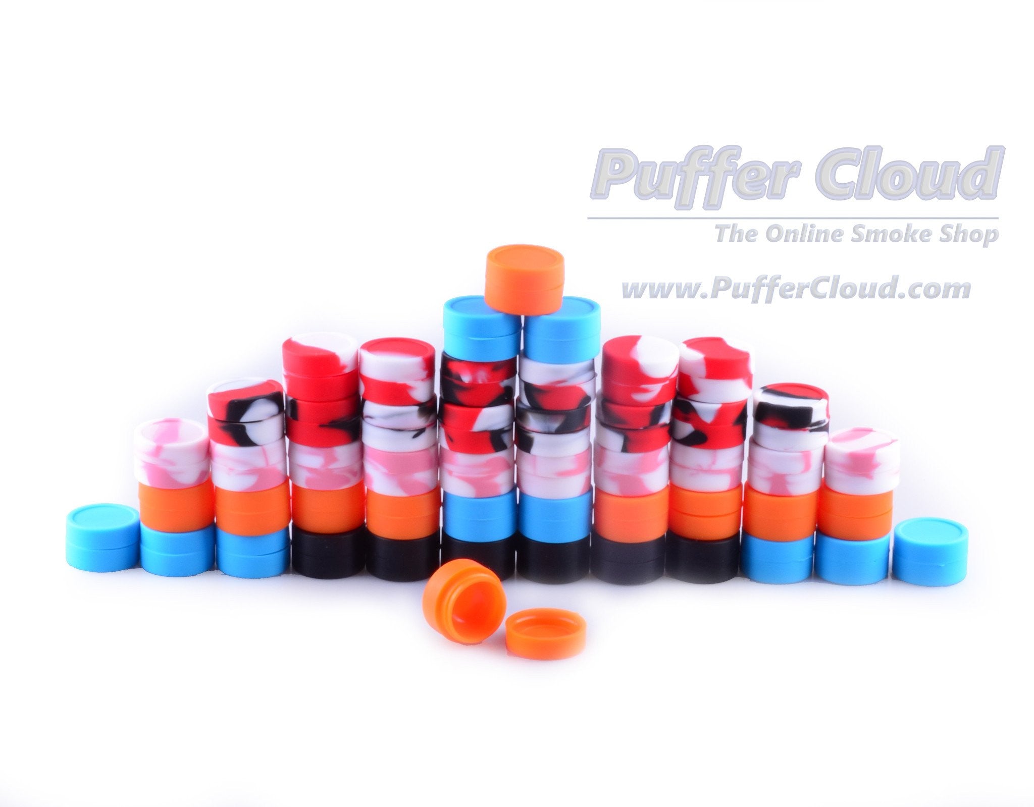 Soft Silicone Nonstick Dab Jar (5ml) - Puffer Cloud | The World's Best Online Smoke and Head Shop