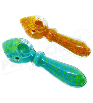 4.5" Conehead Frit Hand Pipes - Puffer Cloud | The World's Best Online Smoke and Head Shop