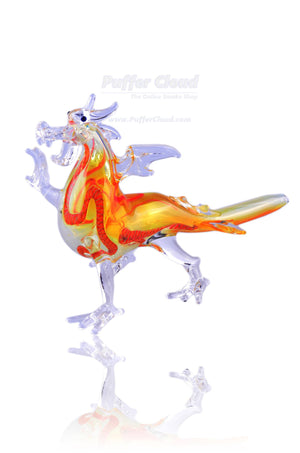 Glass Dragon Hand Pipe - Puffer Cloud | The World's Best Online Smoke and Head Shop