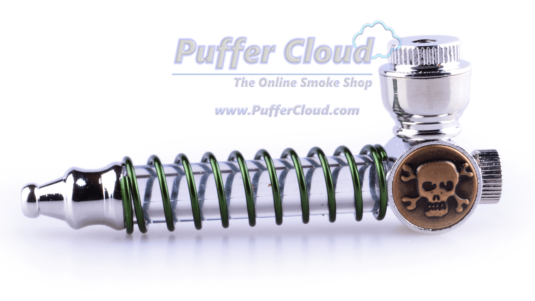 4" LED Light Up Skull Pipe - Puffer Cloud | The World's Best Online Smoke and Head Shop