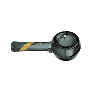 Marley Natural Smoked Series Spoon Pipe With Gold Stripe Decal - Puffer Cloud The World's Best Online Smoke Shop and Head Shop