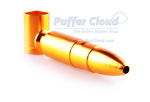 3" Metal Bullet Pipe - Puffer Cloud | The World's Best Online Smoke and Head Shop