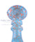 Mini Spoon Pipe With Blue Frit Design - Puffer Cloud | The World's Best Online Smoke and Head Shop