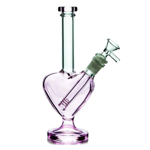 Order the Valentine Heart Glass Bong today at Puffer Cloud, The World's Best Online Smoke Shop & Head Shop
