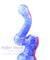 6" Purple Drizzle Sherlock Bubbler - Puffer Cloud | The World's Best Online Smoke and Head Shop