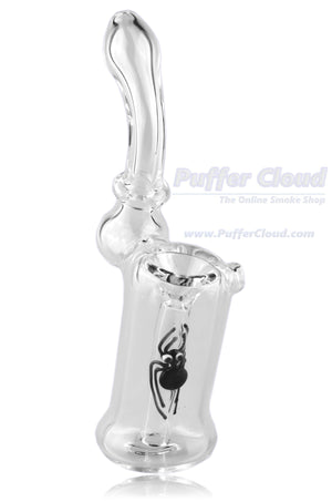 Sherlock Bubbler With Spider Insect Downstem By Mathematix - Puffer Cloud | The World's Best Online Smoke and Head Shop