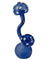 9" Frosted Mathematix Mushroom Sherlock Bubbler - Puffer Cloud | The World's Best Online Smoke and Head Shop
