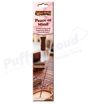 Peace Of Mind Incense Sticks By Wild Berry - 15 Pack - Puffer Cloud | The World's Best Online Smoke and Head Shop