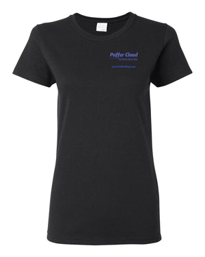 Women's Puffer Cloud Chest Logo T-Shirt - Puffer Cloud | The World's Best Online Smoke and Head Shop