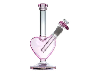 Order the Valentine Heart Glass Bong today at Puffer Cloud, The World's Best Online Smoke Shop & Head Shop